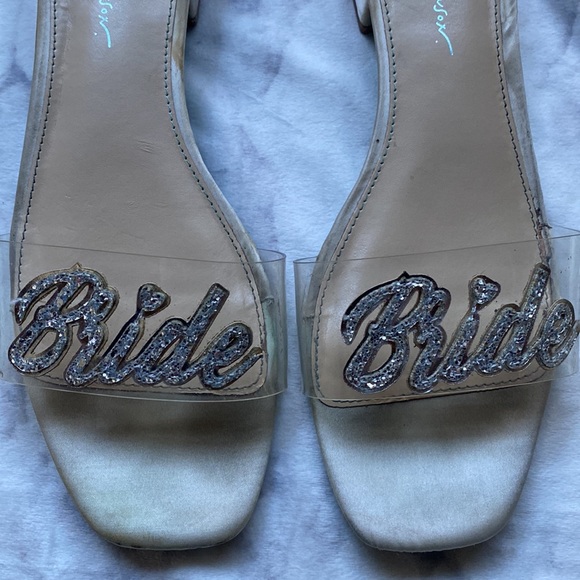 Betsey Johnson Bride Slides - Size 11 - Picture 8 of 9